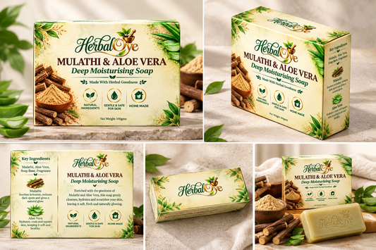 Mulathi & Aloe Vera - Deep Moisturising Soap