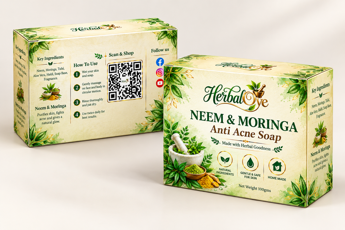 Neem & Moringa - Anti Acne Soap